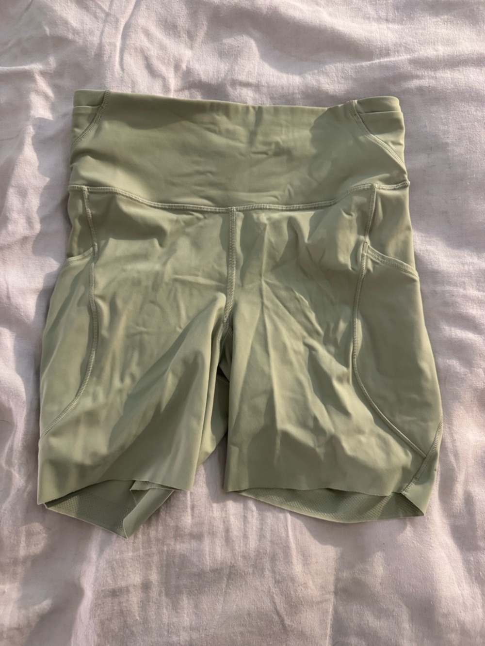 Lululemon Fast and Free HR Shorts 6” - Fog Green